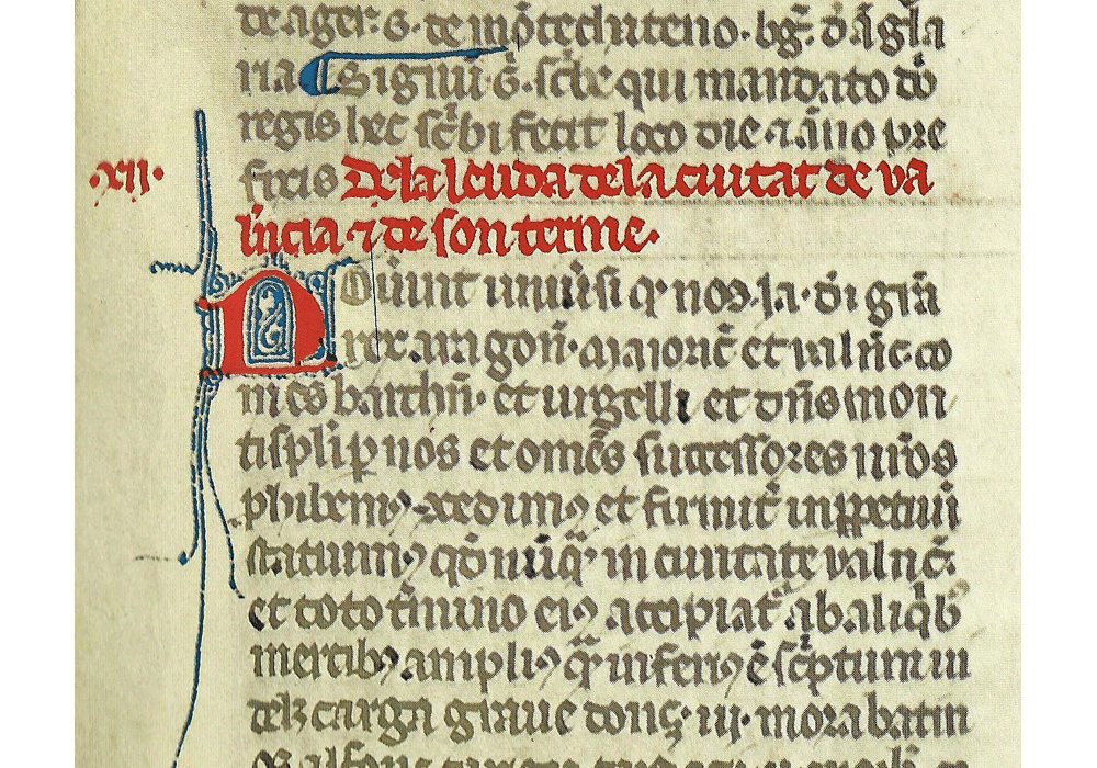 Prilegis-Valencia-Jaime I Aragón-manuscrito iluminado códice-libro facsímil-Vicent García Editores-6 Término municipal de Valencia.
